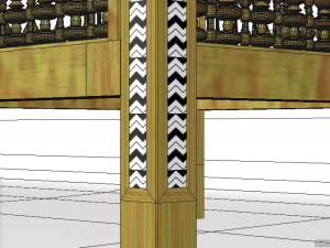arabisk woody chair Modelo 3D