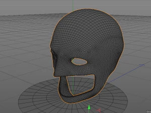 captain america helmet 3D Model