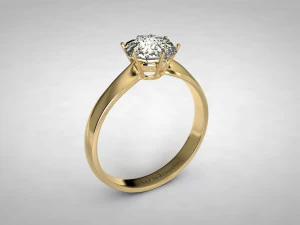 diamond ring 3D Model