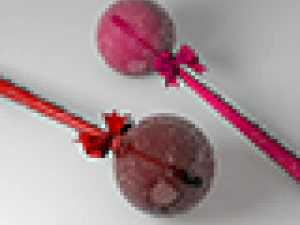 ball lollipop lipstick 3D Model