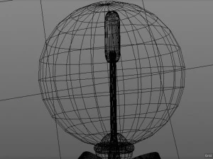 ball lollipop lipstick 3D Model