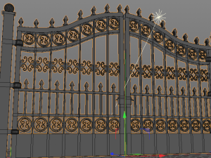 ferforge gate 3D Модель