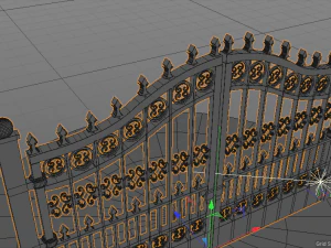 ferforge gate 3D Model