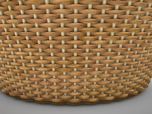 round basket Modelo 3D