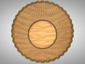 round basket Modelo 3D