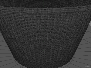 round basket Modelo 3D