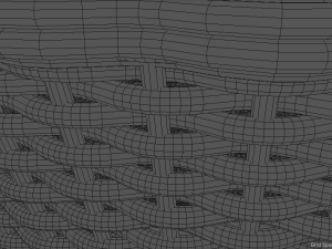 round basket Modelo 3D