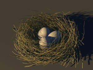 bird nest Modelo 3D