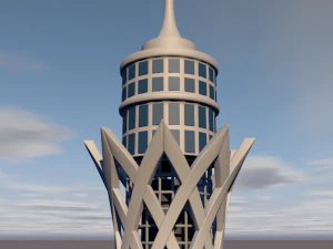 cairo tower 3D Model