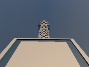 cairo tower 3D Модель
