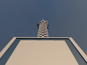 cairo tower 3D Model