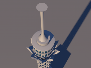 cairo tower 3D Модель