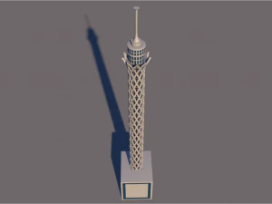 cairo tower 3D Model
