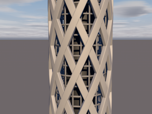 cairo tower 3D Модель