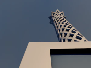 cairo tower 3D Model