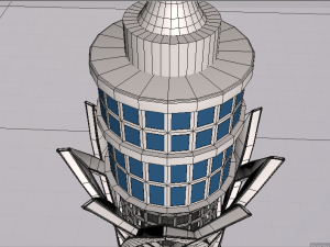cairo tower 3D Модель