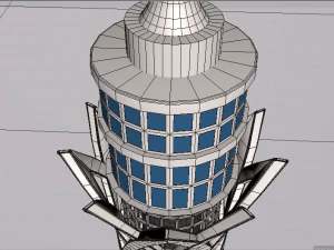 cairo tower 3D Model
