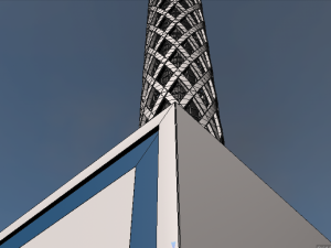 cairo tower 3D Модель
