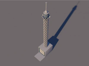 cairo tower 3D Model