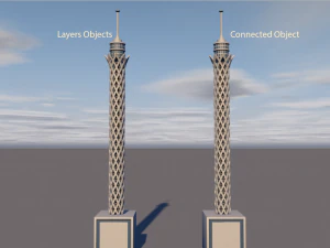 cairo tower 3D Model
