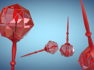 crystal lollipop lipstick 3D 模型