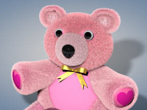 teddy bear Modelo 3D