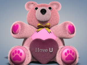 teddy bear Modelo 3D