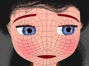 cute lisa 3D Model