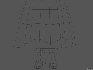 cute lisa 3D Model