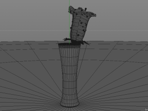 flower glass Modello 3D