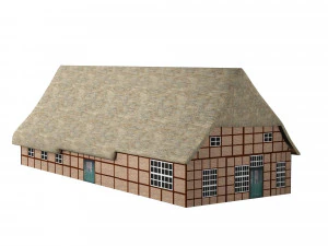german house 3D Model