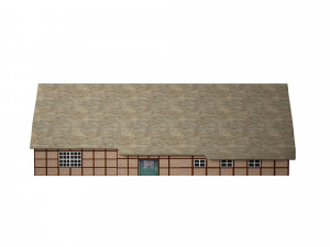 german house 3D Model