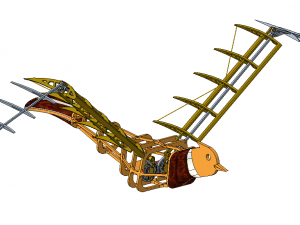 rc ornithopter bird 3D Print Model