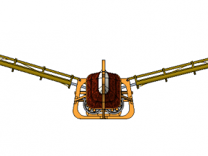 rc ornithopter bird Model Cetak 3D