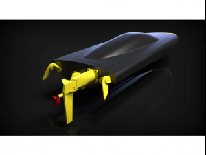 barco teledirigido Modelo de impresión 3D