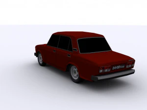 lada 2107 vaz Modelo 3D