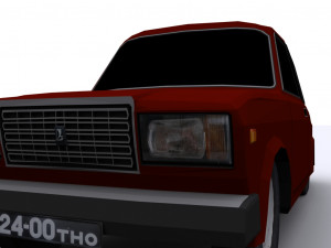 lada 2107 vaz 3D Модель