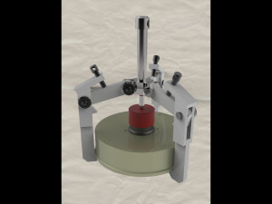 brake drum puller for lada zhiguli 3D 모델