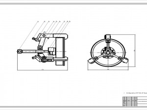 brake drum puller for lada zhiguli 3D Model