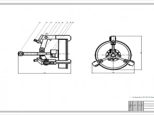 brake drum puller for lada zhiguli 3D Model