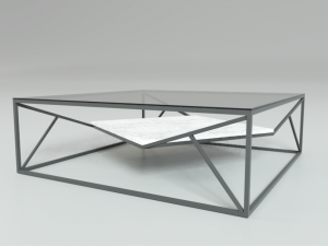 coffee table 3D 模型