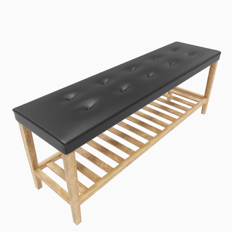 bench 3D Model .c4d .max .obj .3ds .fbx .stl .blend 