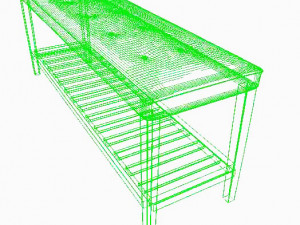 bench Modelo 3D
