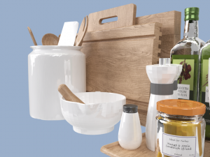 kitchen equipment Modelo 3D