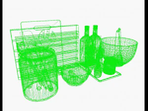 kitchen equipment 3D Model