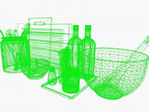 kitchen equipment Modelo 3D