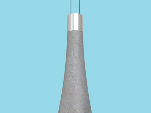 concrete lamp Model 3D