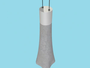 concrete lamp 3D Model