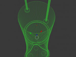 concrete lamp Model 3D