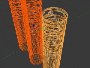 floor lamp modern 3D Model